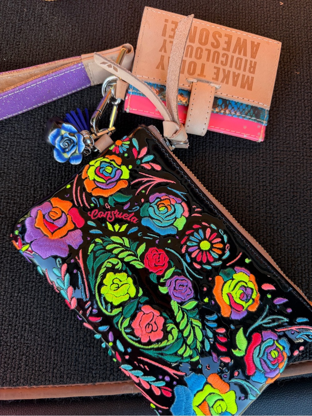 Consuela Rita Combi Wristlet with Charm